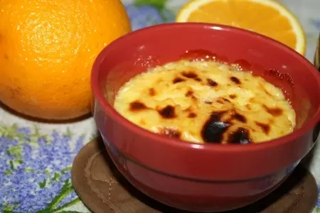 Запеченный апельсиновый рисовый пудинг с курагой: шаг 11
