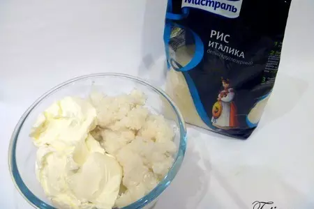 Блинные рулетики с кокосово-рисовым кремом и малиной: шаг 5