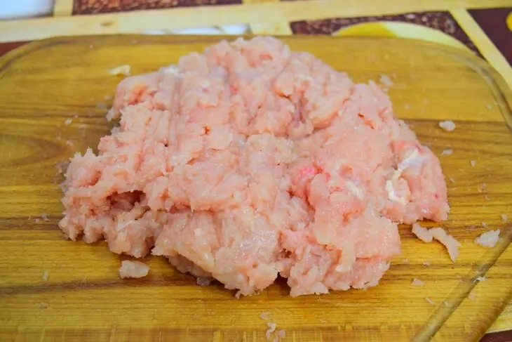 Сочные, нежные "рубленные куриные котлетки": шаг 2