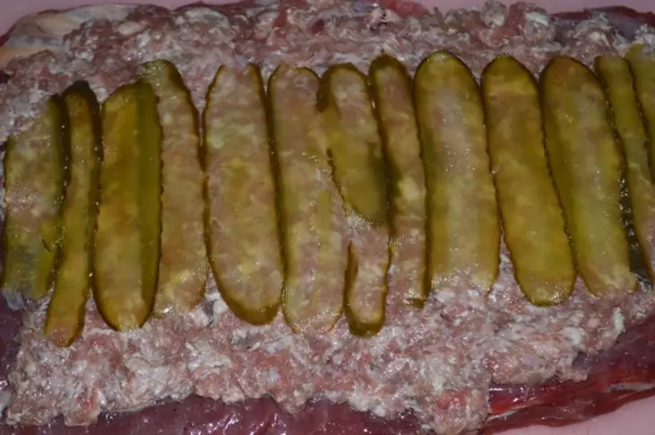 Мясной рулет: шаг 3