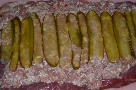 Мясной рулет: шаг 3