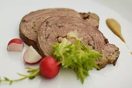 Мясной рулет: шаг 6
