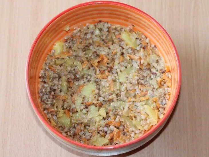 Картофель, фаршированный гречневой кашей: шаг 10
