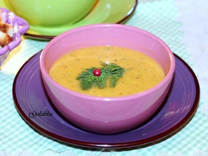 Суп-пюре с овощами и машем: шаг 8
