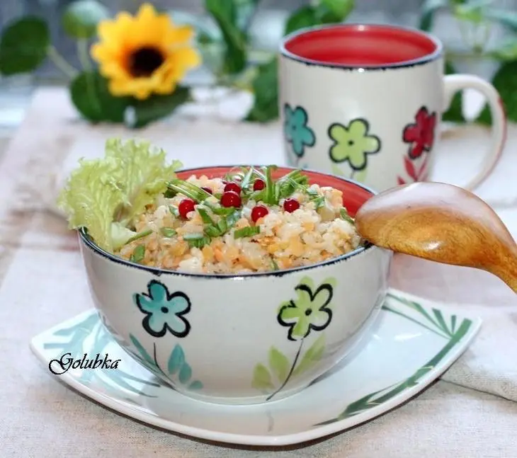 Чечевица с рисом и овощами: шаг 8