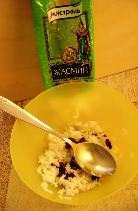 Салат «веснушки»: шаг 2