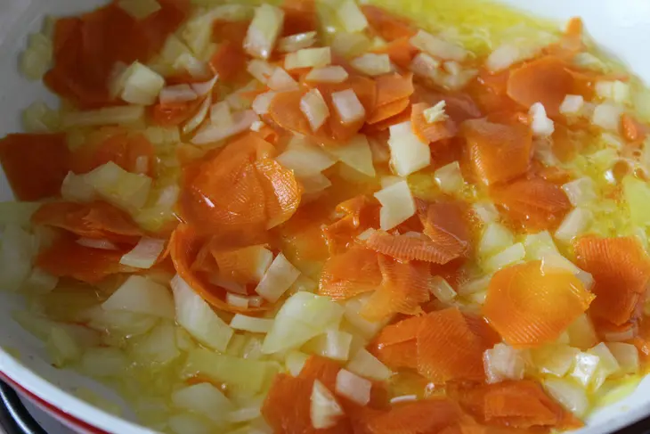 Суп из сёмги с кускусом: шаг 4