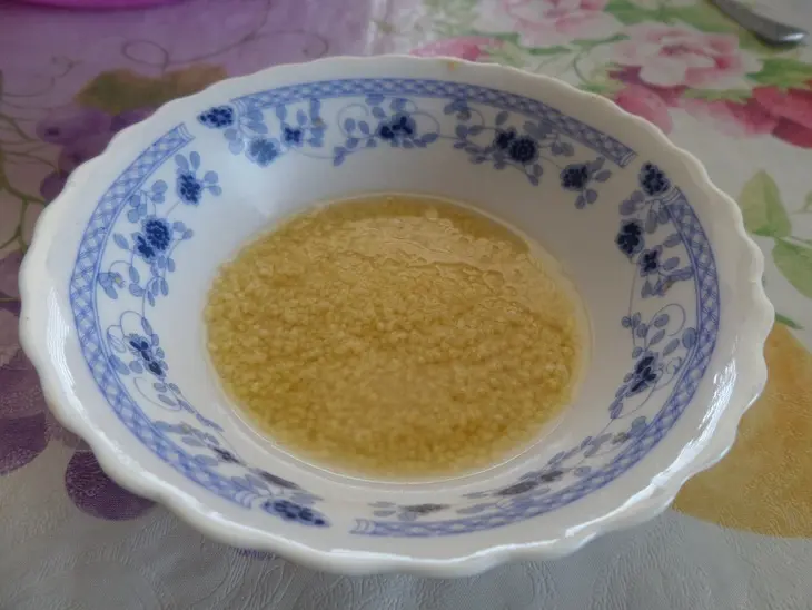 Салат с кускусом: шаг 2