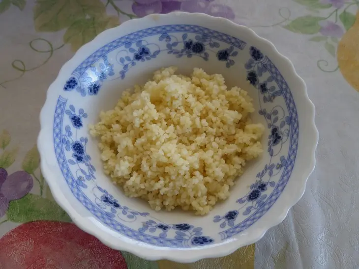 Салат с кускусом: шаг 3