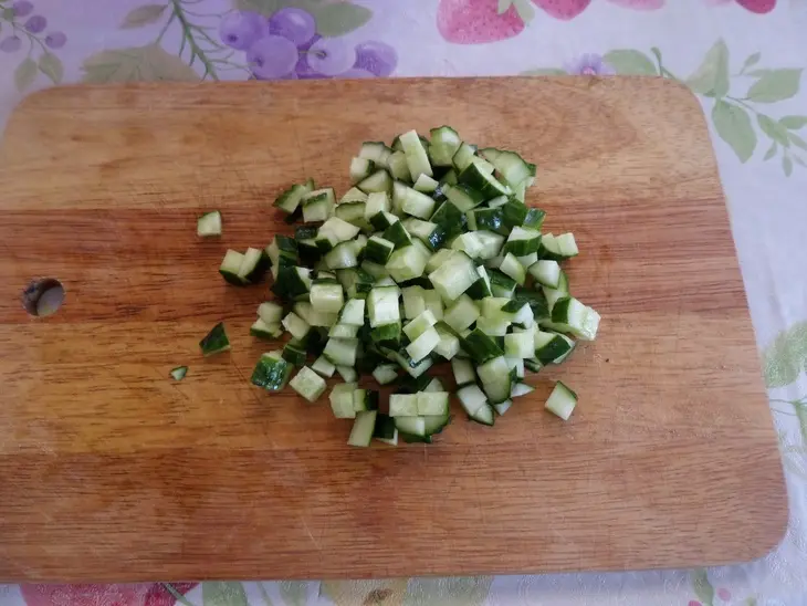 Салат с кускусом: шаг 4