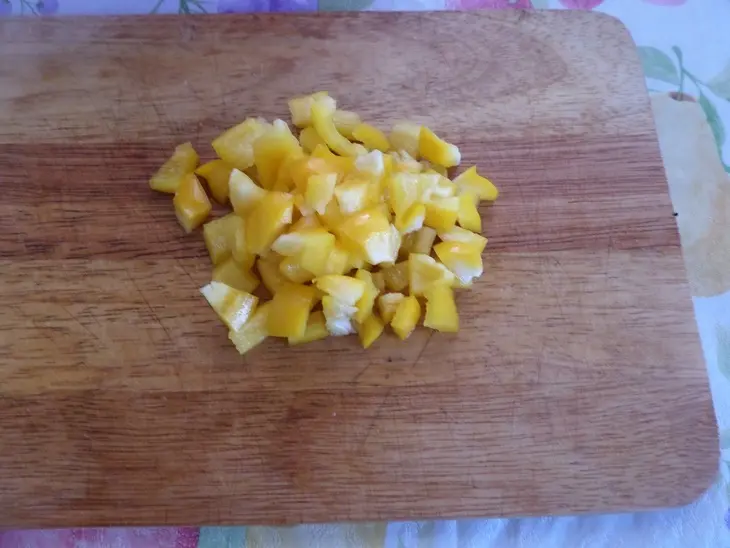 Салат с кускусом: шаг 6