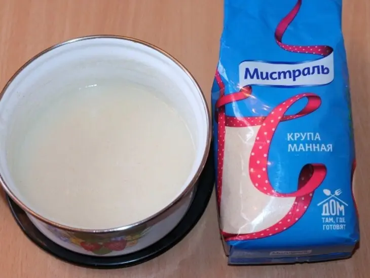 Клецки из картофеля с манной крупой: шаг 2