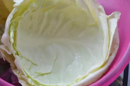 Постные голубцы с рыбой: шаг 6