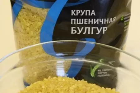Булгур - салат "красная горка": шаг 1