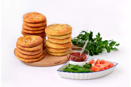 Гороховые лепешки: шаг 10