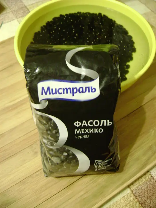 Винегрет с грибами и фасолью: шаг 1