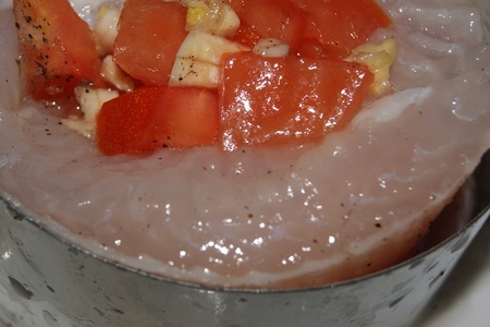 Филе сибаса с помидорами: шаг 4