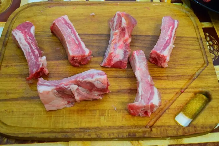 Ребрышки в духовке, проще не бывает: шаг 6