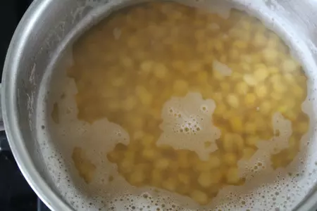 Гороховый суп с постными сухариками по-монгольски: шаг 3