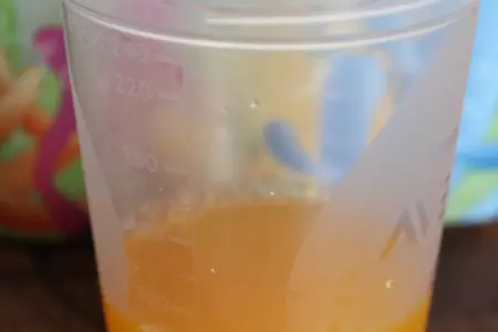 Постная галета с фруктами и джемом: шаг 1