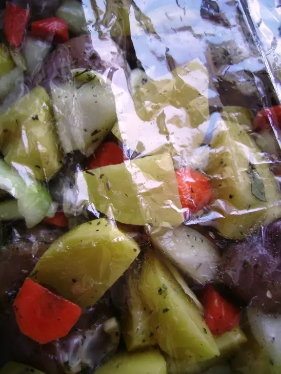 Жаркое из курицы: шаг 3