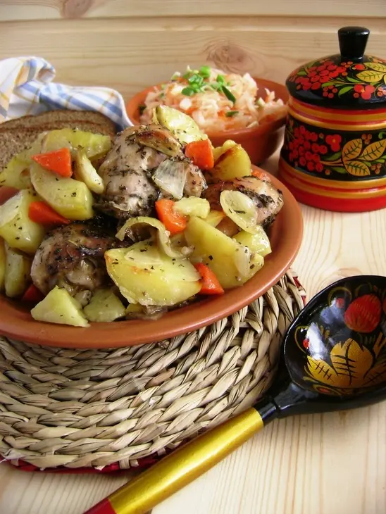 Жаркое из курицы: шаг 4