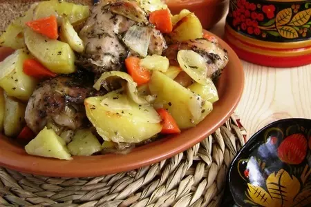 Жаркое из курицы: шаг 4