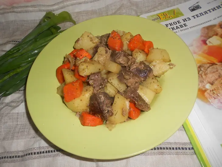Жаркое из утки в рукаве: шаг 7