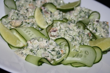Крабовый салат от оскара кучеры: шаг 8