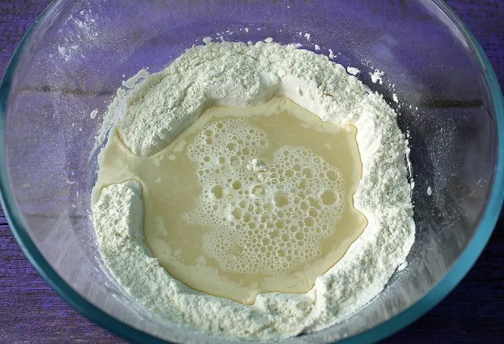 Постные шаньги с гречкой и грибами: шаг 2