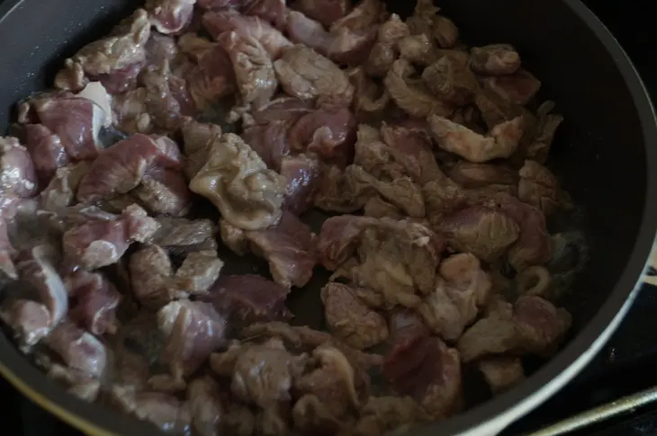 Бефстроганов: шаг 2