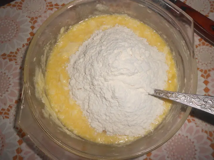 Вишневый кекс: шаг 2