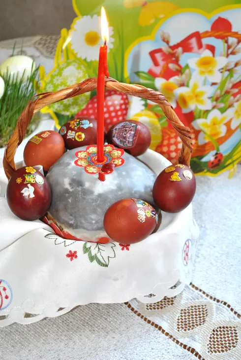 Традиционный пасхальный кулич: шаг 9