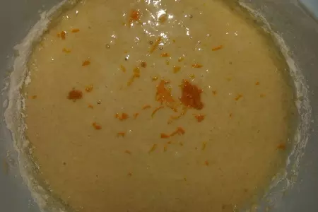 Грейпфрутовые кексы с апельсином, курагой и изюмом (постные): шаг 2