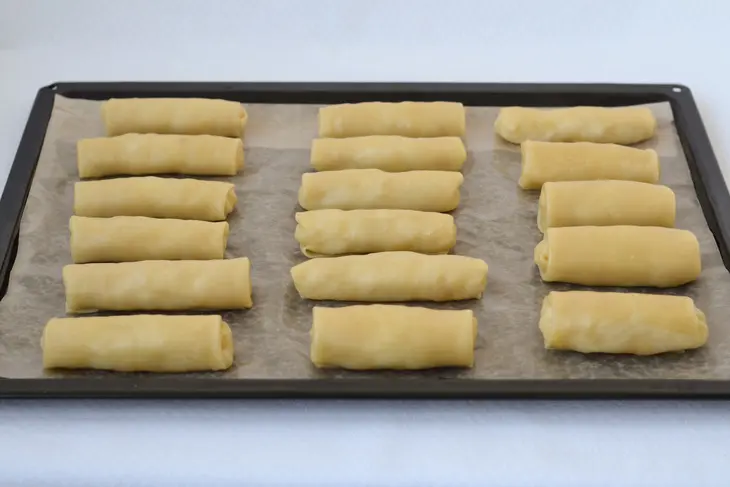 Хрустящие пирожки с рисом и яблоками: шаг 10