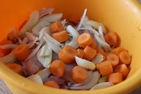 Жаркое из филе куриного бедра в рукаве (по рецепту оскара кучеры): шаг 2