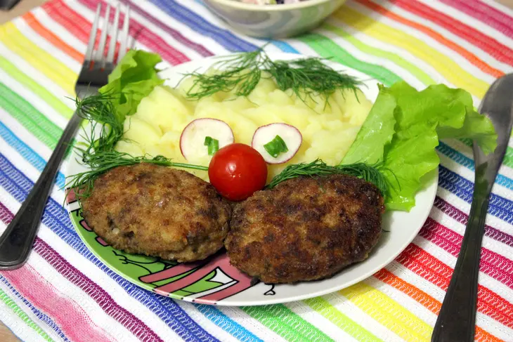 Мясные котлеты с картофельным пюре: шаг 8