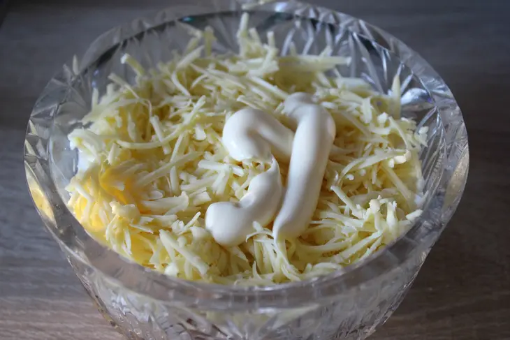 "тещин" салат с курицей от оскара кучеры: шаг 5