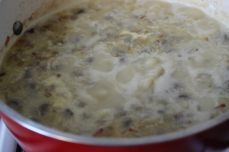 Грибной суп с сыром от оскара кучеры: шаг 9