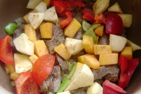 Жаркое из баранины и овощей по-армянски. обед от кучеры: шаг 3