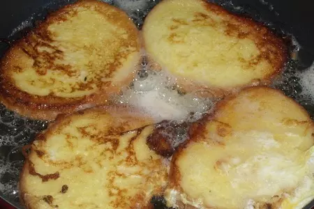 Гренки с сыром и зеленью: шаг 4