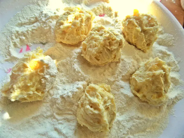 Картофельные пышки с маком: шаг 5