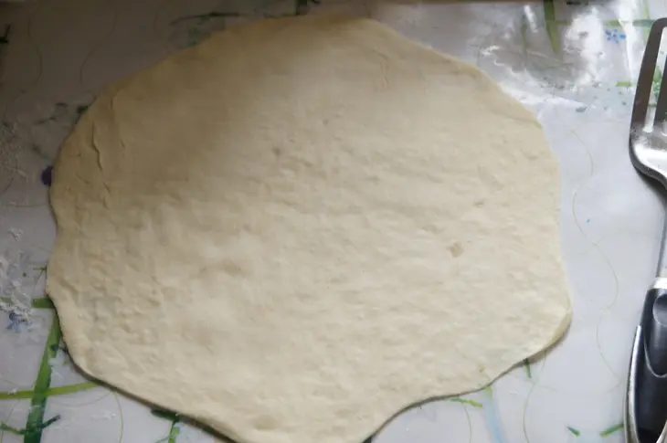 Пицца с маринованными овощами: шаг 4