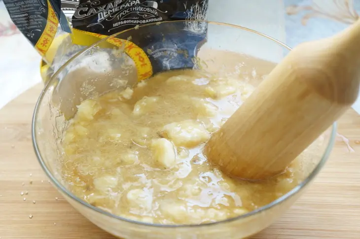 Банановый хлеб (banana bread): шаг 3