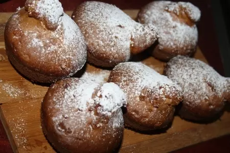 Шафрановые кексы с ананасом: шаг 11