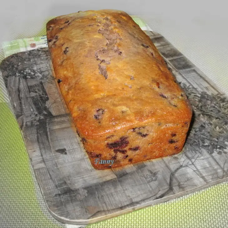 Лимонно-черничный кекс (lemon blueberry bread): шаг 6