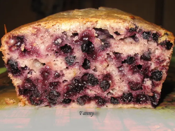 Лимонно-черничный кекс (lemon blueberry bread): шаг 7
