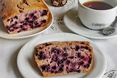 Лимонно-черничный кекс (lemon blueberry bread): шаг 8