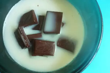 Быстрая шоколадная колбаска: шаг 2