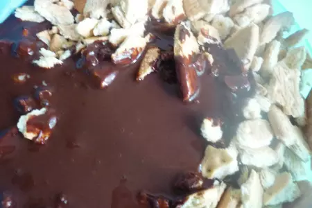 Быстрая шоколадная колбаска: шаг 4